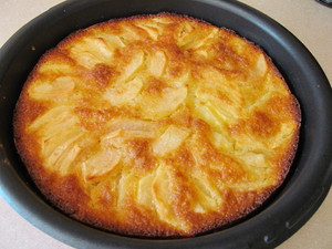 gateau aux pommes